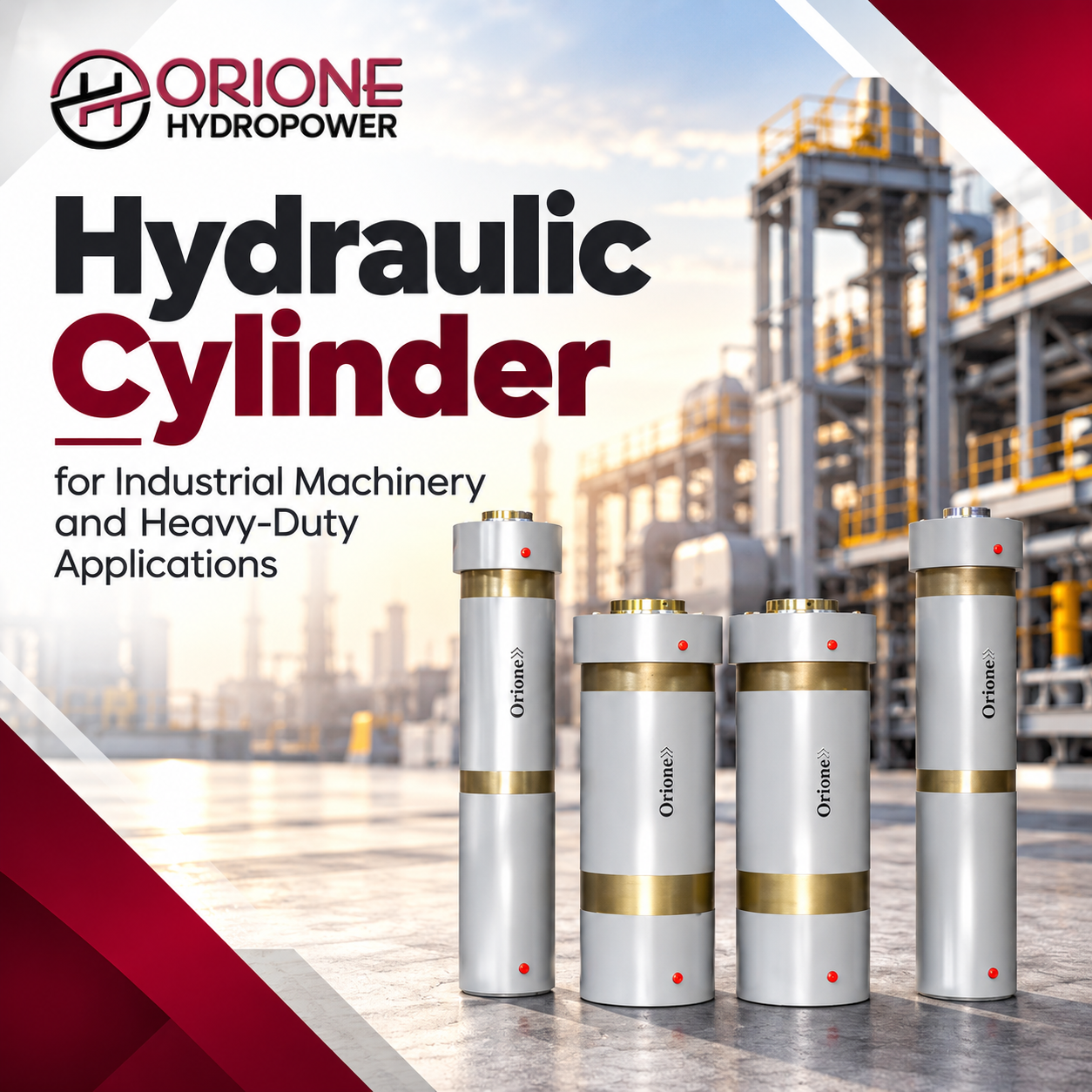 Hydraulic Cylinder For Industrial Machinery And Heavy-Duty Applications